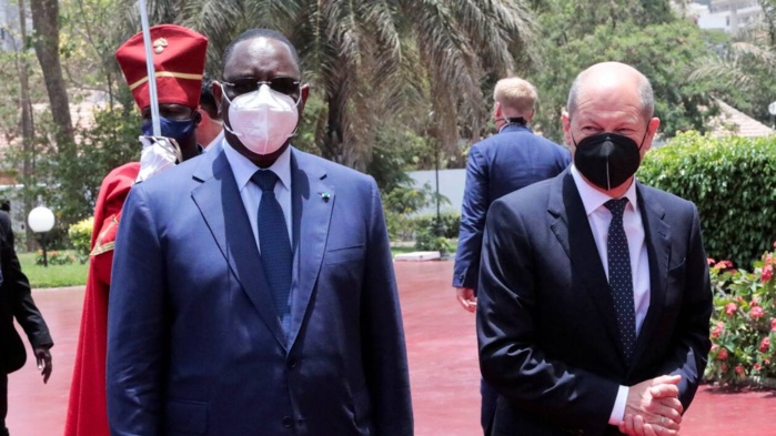Sommet du G7 : Le président Macky Sall invité au prochain sommet des 7 puissances par le chancelier Allemand, Olaf Scholz. Sommet du G7 : Le président Macky Sall invité au prochain sommet des 7 puissances par le chancelier Allemand, Olaf Scholz.