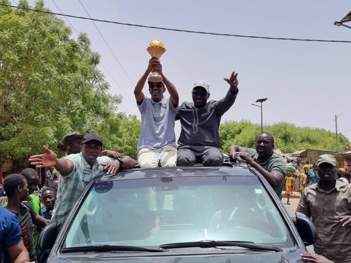 Le trophée de la Can dans les régions : Fanaye réserve un accueil chaleureux à la caravane du « Trophy Tour »