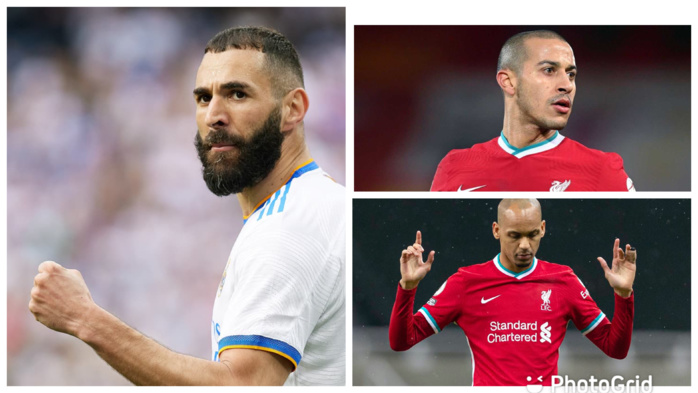 C1: Liverpool aligne Fabinho et Thiago en finale contre le Real de Benzema C1: Liverpool aligne Fabinho et Thiago en finale contre le Real de Benzema