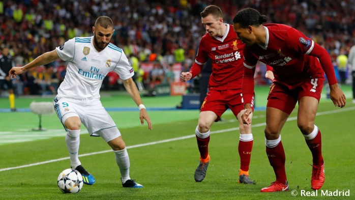 C1/Finale: à la mi-temps Liverpool et le Real Madrid sont à égalité 0-0 C1/Finale: à la mi-temps Liverpool et le Real Madrid sont à égalité 0-0
