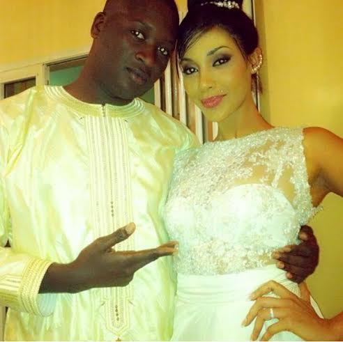 Adja Diallo, hier à la réception de son mariage