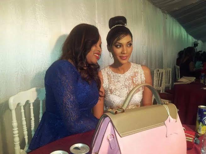 Adja Diallo, hier à la réception de son mariage