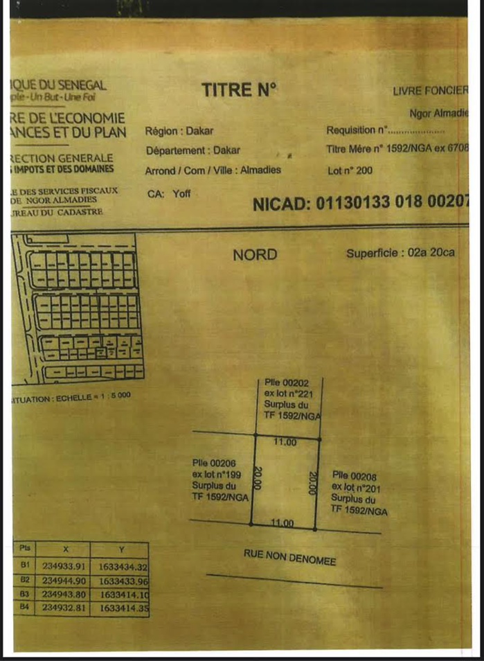 Victime d'une arnaque portant sur 32 millions : Ibrahima Sylla, un sénégalais résidant en Allemagne, traîne en justice la notaire Aïssatou Guèye Diagne. Victime d'une arnaque portant sur 32 millions : Ibrahima Sylla, un sénégalais résidant en Allemagne, traîne en justice la notaire Aïssatou Guèye Diagne.