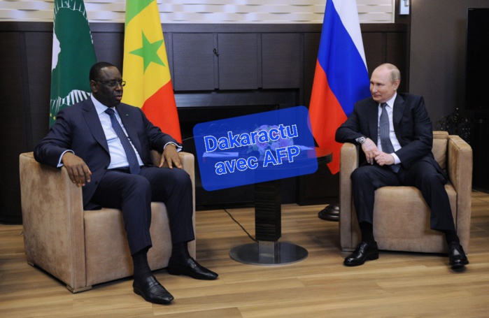 Poutine veut "expliquer" à Macky Sall la situation autour des céréales ukrainiennes