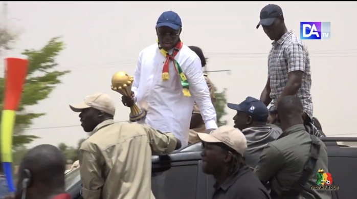 Le Trophée de la CAN à Fatick : Le maire Matar Bâ exprime sa « fierté » d’avoir été ministre des Sports au moment du sacre.