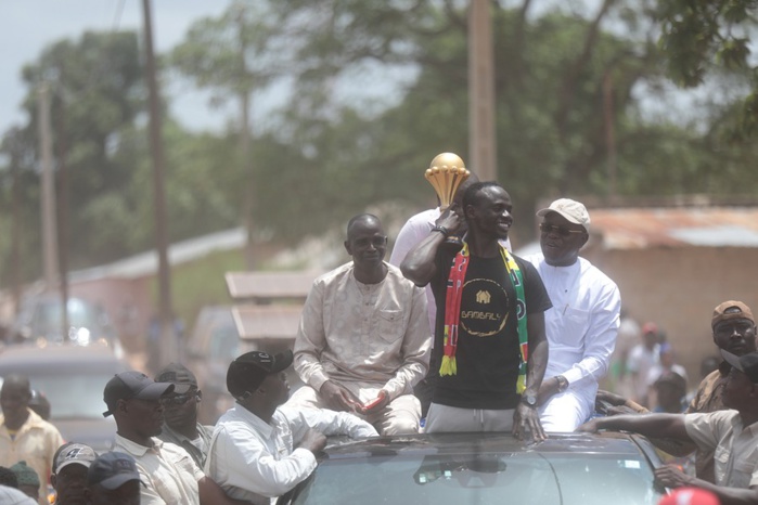 Trophée Tour : Bambaly accueille son champion et le trophée continental ( IMAGES ) Trophée Tour : Bambaly accueille son champion et le trophée continental ( IMAGES )