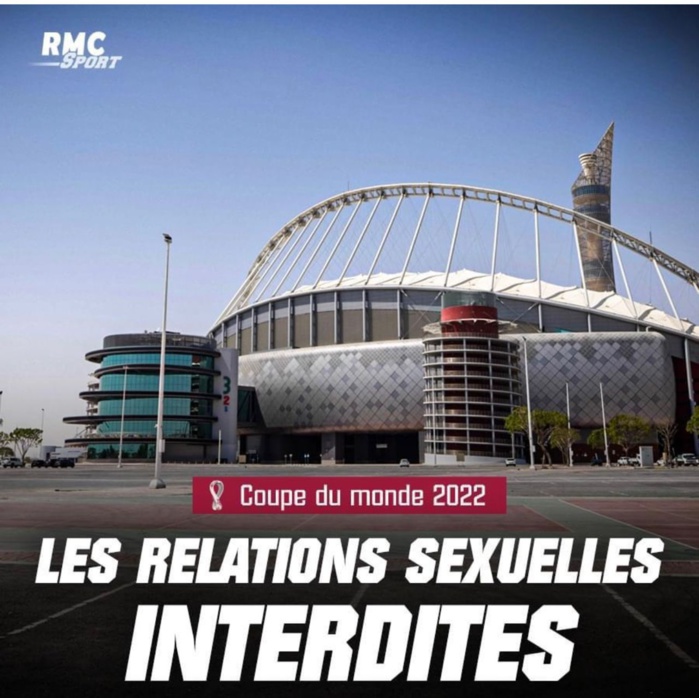 Coupe du monde 2022 : 7 ans de prison pour les relations sexuelles hors mariage au Qatar… Coupe du monde 2022 : 7 ans de prison pour les relations sexuelles hors mariage au Qatar…