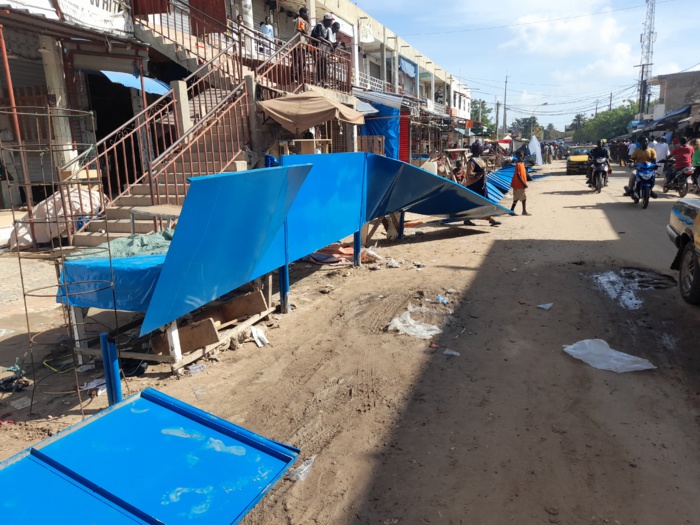 Démolition des barrières au marché central de Kaolack : Les 06 commerçants interpellés, déférés cet après-midi.