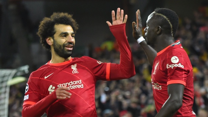 Liverpool : Salah souhaite le meilleur à Mané. Liverpool : Salah souhaite le meilleur à Mané.