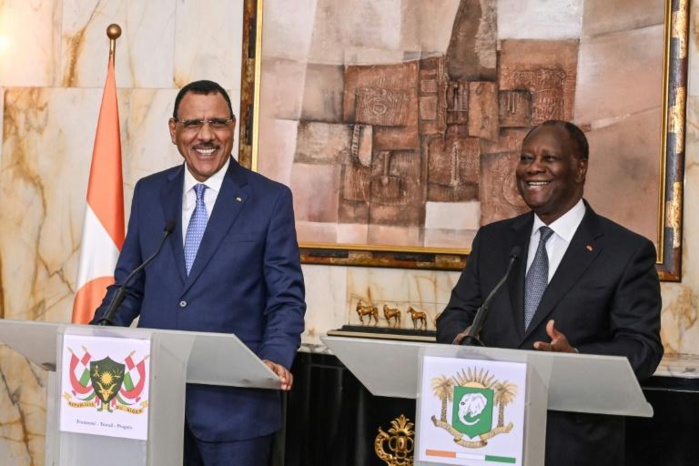 Sommet de la Cédéao: Ouattara et Bazoum tentent "d'harmoniser leurs points de vue"