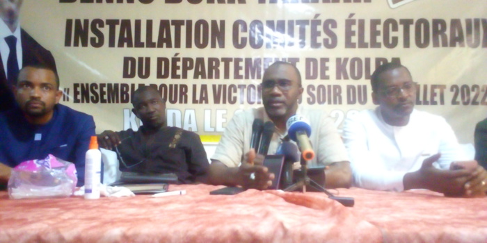 Législatives 2022 à Kolda : Doudou Ka (DG AIBD) installe le comité électoral départemental au consensus.