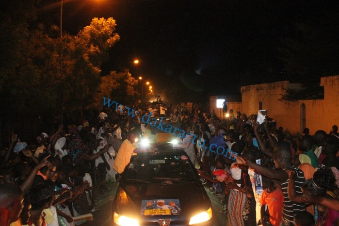 Les images de la grande mobilisation des partisans de Me Wade à Touba