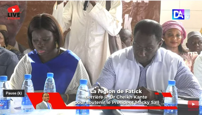 [🔴LIVE] La région de Fatick derrière le Dr Cheikh Kante pour soutenir le Président Macky Sall.