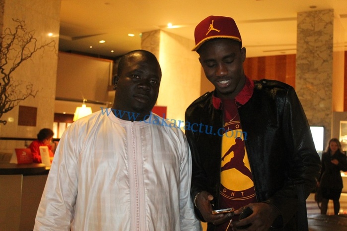 Les images de Wally Seck à son hôtel au Concorde LaFayette