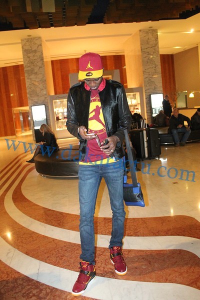 Les images de Wally Seck à son hôtel au Concorde LaFayette