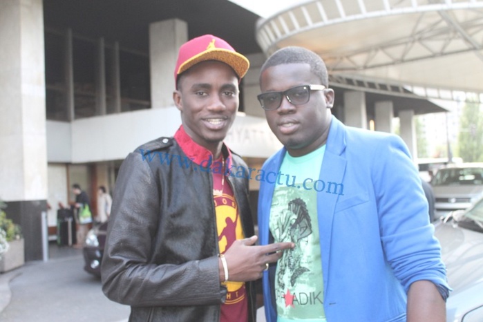 Les images de Wally Seck à son hôtel au Concorde LaFayette