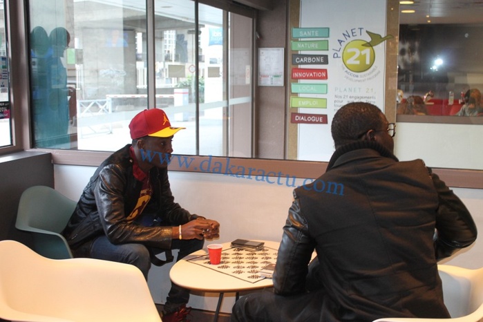 Les images de Wally Seck à son hôtel au Concorde LaFayette