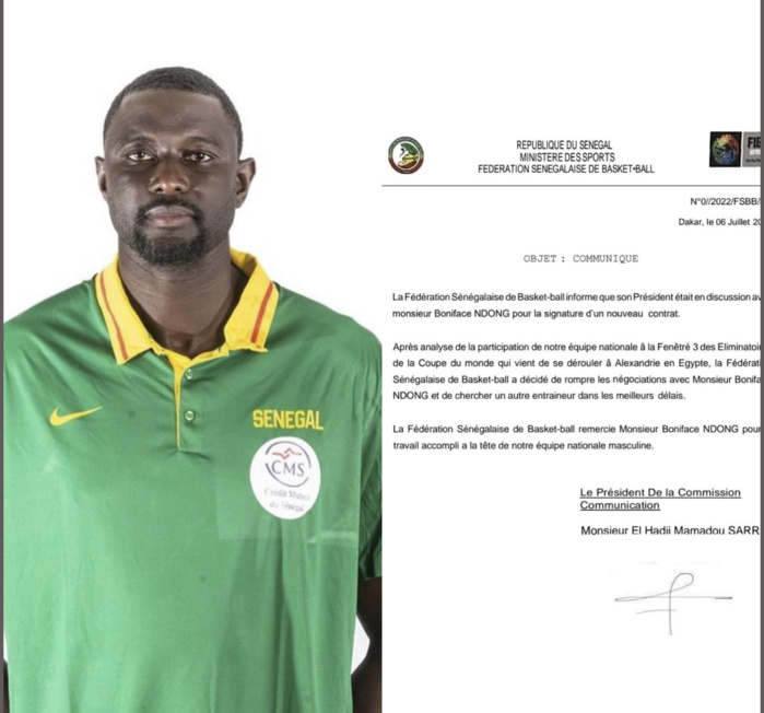 Basketball : La FSBB met fin aux négociations avec Boniface Ndong 