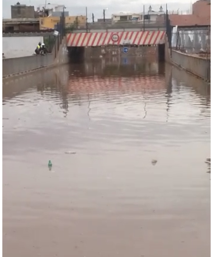 Guinaw Rails Sud : Le tunnel encore gravement inondé !