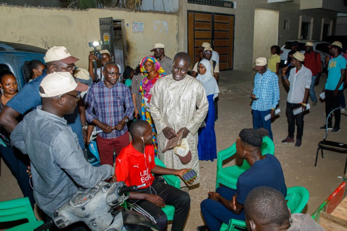 Grand-Yoff / Législatives2022 : Cheikh Bakhoum se déploie sur le terrain Grand-Yoff / Législatives2022 : Cheikh Bakhoum se déploie sur le terrain