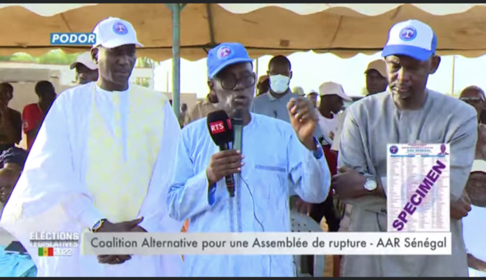 Podor-Matam : Thierno Alassane Sall raille les responsables de Benno et brandit son contrat de législature.