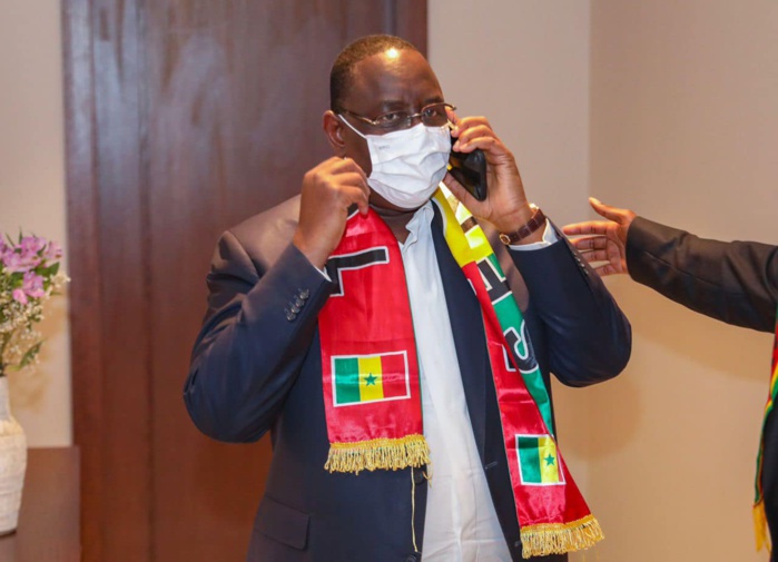 CAF Awards 2022 : le président Macky Sall jubile suite à la razzia sénégalaise : « Énorme ! Quelle belle moisson… » CAF Awards 2022 : le président Macky Sall jubile suite à la razzia sénégalaise : « Énorme ! Quelle belle moisson… »