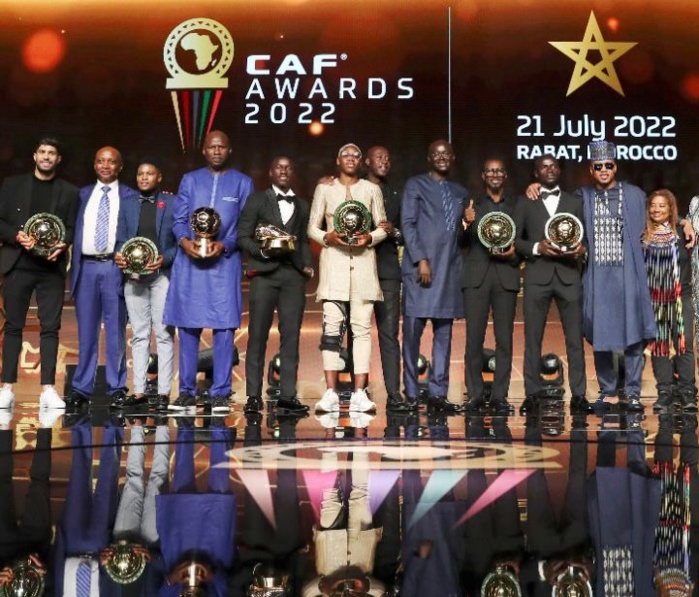 CAF Awards 2022 : Le Sénégal reçu 5 sur 5 ! CAF Awards 2022 : Le Sénégal reçu 5 sur 5 !