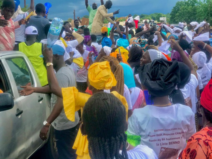 Accueil de Mimi Touré à Koungheul : Mayacine Camara mobilise ses troupes!