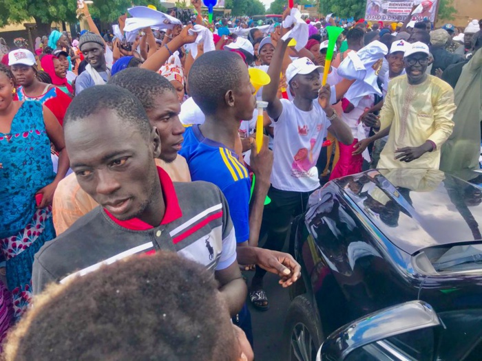 Accueil de Mimi Touré à Koungheul : Mayacine Camara mobilise ses troupes! Accueil de Mimi Touré à Koungheul : Mayacine Camara mobilise ses troupes!