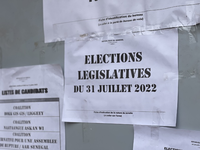 Législatives2022 à Grand-Yoff : Début de vote timide au CEM Scat Urbam Législatives2022 à Grand-Yoff : Début de vote timide au CEM Scat Urbam