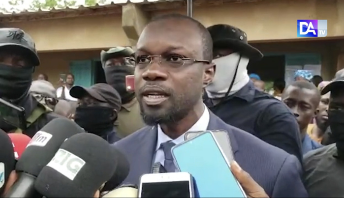 Ziguinchor / Ousmane Sonko après avoir voté : « Il faut sortir aller voter pour sanctionner Macky Sall et son régime »