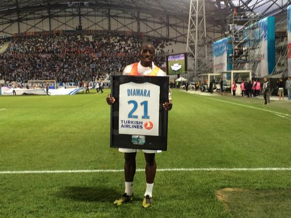 France : Marseille retire le numéro 21, en l’honneur du Sénégalais Souleymane Diawara