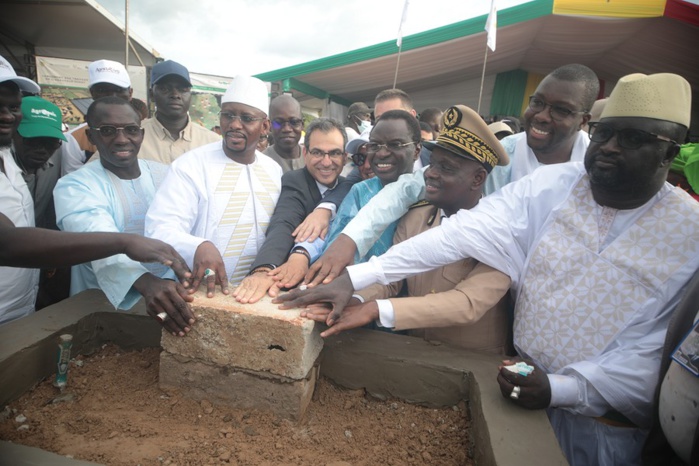 Lancement de l’Agropole Ouest : Les Images de la pose de la première pierre de l’Agropole de l’ouest