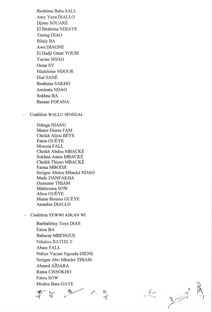 Résultats élections législatives 2022 : Voici en intégralité la décision du conseil constitutionnel Résultats élections législatives 2022 : Voici en intégralité la décision du conseil constitutionnel