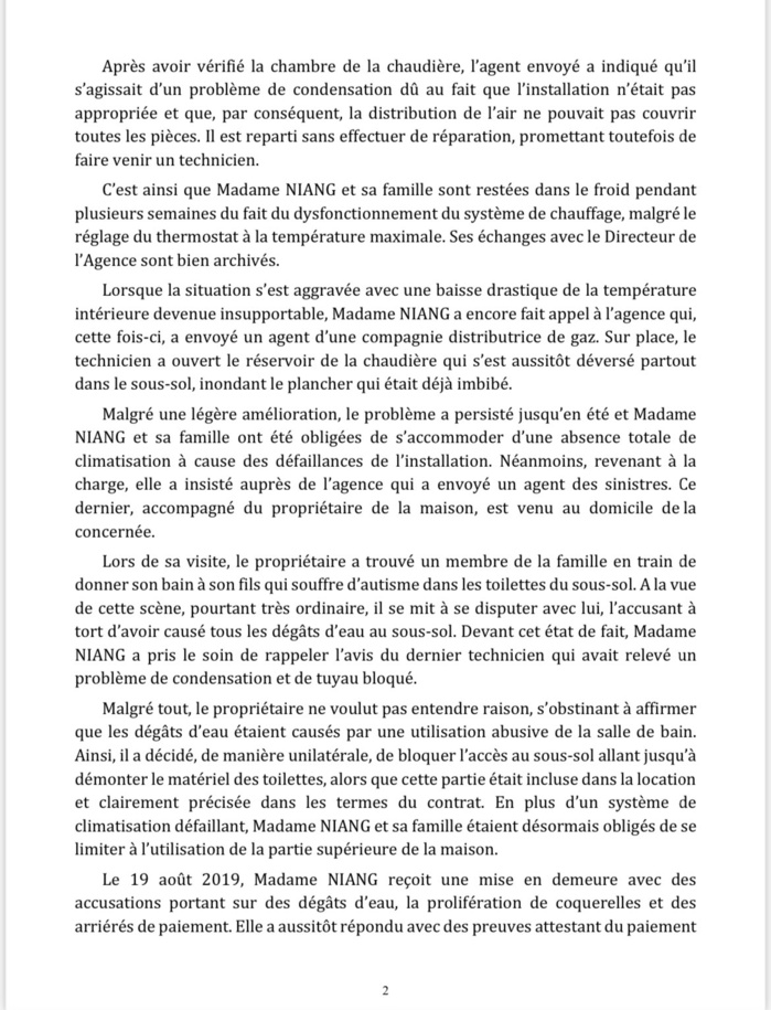 Affaire de la diplomate Sénégalaise : l'ambassade du Sénégal au Canada se désole de « la diffusion d'informations fausses et choquantes » et livre sa version des faits. Affaire de la diplomate Sénégalaise : l'ambassade du Sénégal au Canada se désole de « la diffusion d'informations fausses et choquantes » et livre sa version des faits.