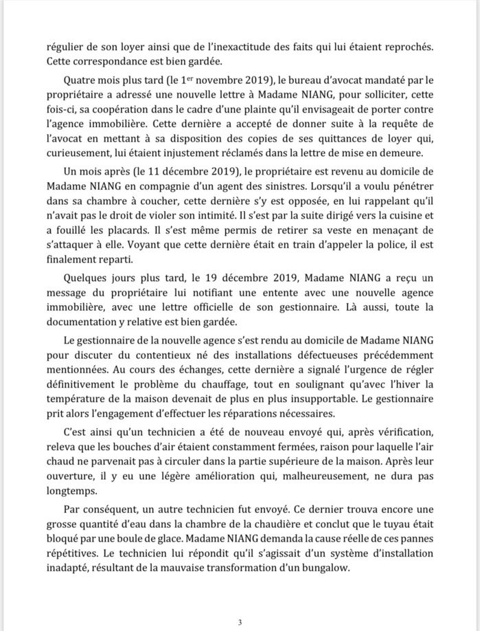 Affaire de la diplomate Sénégalaise : l'ambassade du Sénégal au Canada se désole de « la diffusion d'informations fausses et choquantes » et livre sa version des faits. Affaire de la diplomate Sénégalaise : l'ambassade du Sénégal au Canada se désole de « la diffusion d'informations fausses et choquantes » et livre sa version des faits.