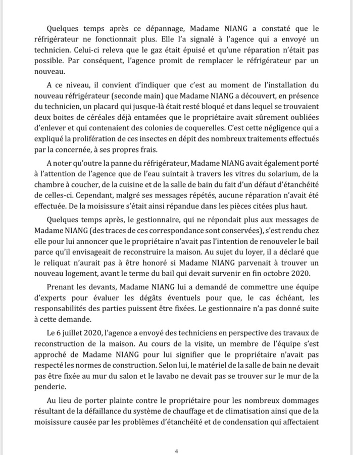 Affaire de la diplomate Sénégalaise : l'ambassade du Sénégal au Canada se désole de « la diffusion d'informations fausses et choquantes » et livre sa version des faits. Affaire de la diplomate Sénégalaise : l'ambassade du Sénégal au Canada se désole de « la diffusion d'informations fausses et choquantes » et livre sa version des faits.