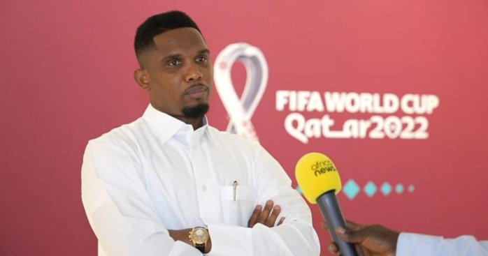 Visite Officielle : Samuel Eto’o, l’ambassadeur du mondial Qatar 2022, sera au Sénégal du 16 au 17 août… Visite Officielle : Samuel Eto’o, l’ambassadeur du mondial Qatar 2022, sera au Sénégal du 16 au 17 août…