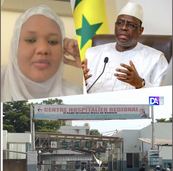 Vétusté de l'hôpital régional de Kaolack : La fille de feu Serigne Mamoune Niass interpelle le président Macky Sall. Vétusté de l'hôpital régional de Kaolack : La fille de feu Serigne Mamoune Niass interpelle le président Macky Sall.