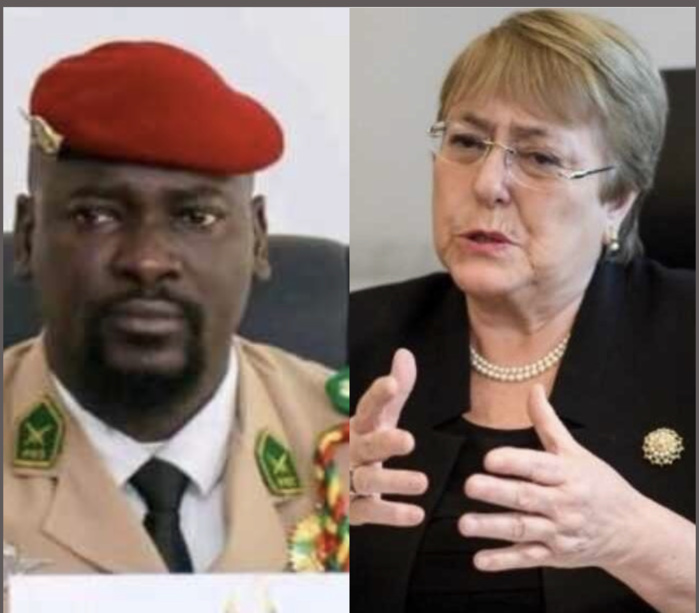 Restriction des libertés en Guinée : Le haut-commissaire des Nations Unies aux droits de l’homme écrit au colonel Doumbouya… Restriction des libertés en Guinée : Le haut-commissaire des Nations Unies aux droits de l’homme écrit au colonel Doumbouya…