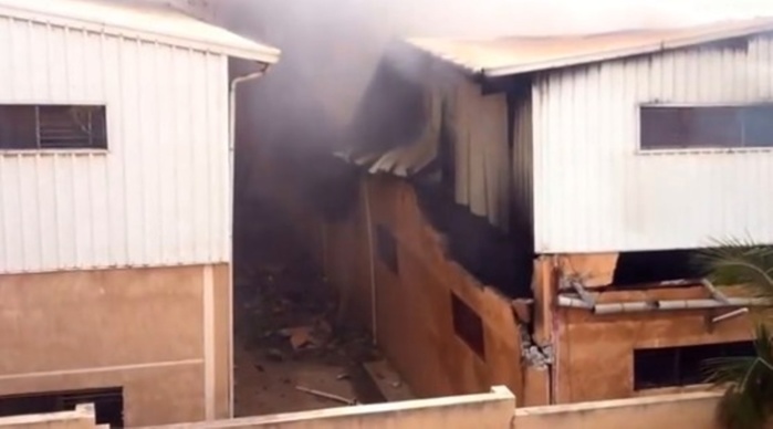 L'usine Darling ravagée par les flammes: Nébuleuse sur un incendie