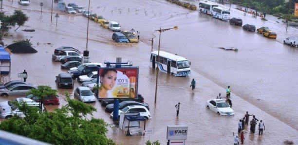 Routes impraticables, zones inondées ce samedi : Les pluies diluviennes sur Dakar  freinent « encore » les activités !