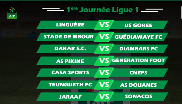 Championnat Sénégal : La Ligue Pro dévoile le programme de la nouvelle saison avec une belle première journée en perspective.... Championnat Sénégal : La Ligue Pro dévoile le programme de la nouvelle saison avec une belle première journée en perspective....
