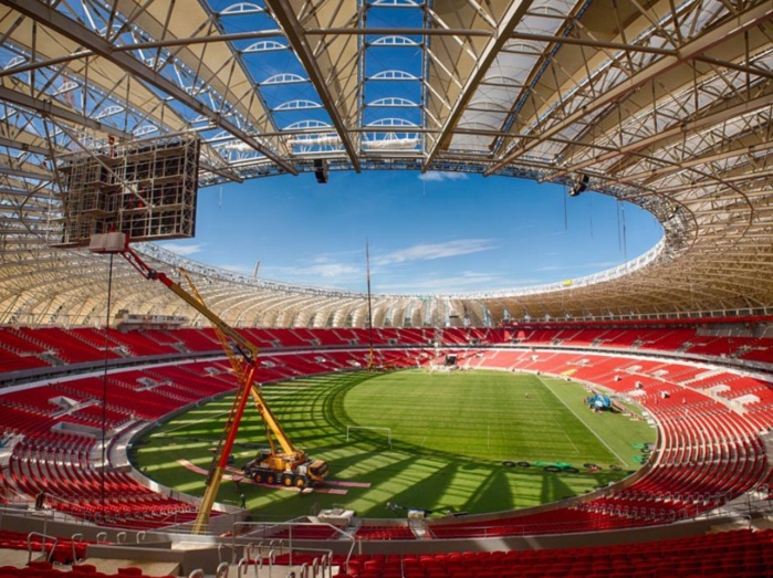 PHOTOS. Voici les 12 stades de la Coupe du monde