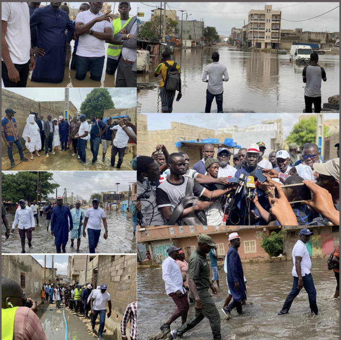 Banlieue : « Le Président Macky Sall et son gouvernement ont fini d’accepter qu’ils sont incapables de trouver des solutions aux inondations » (Malick Gakou).
