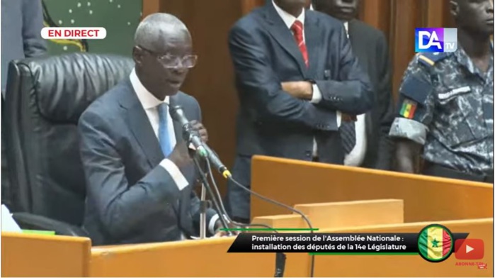 Assemblée nationale : Amadou Mame Diop élu Président ! Assemblée nationale : Amadou Mame Diop élu Président !