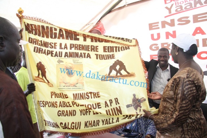Les images de la conférence de presse de Mimi Touré