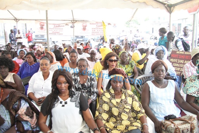 Les images de la conférence de presse de Mimi Touré