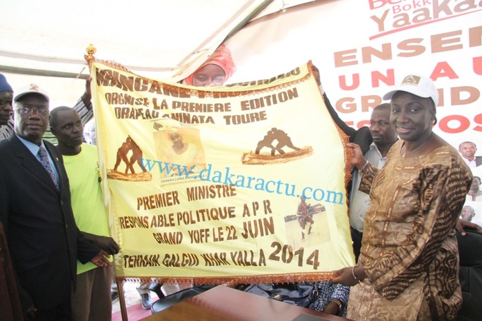 Les images de la conférence de presse de Mimi Touré