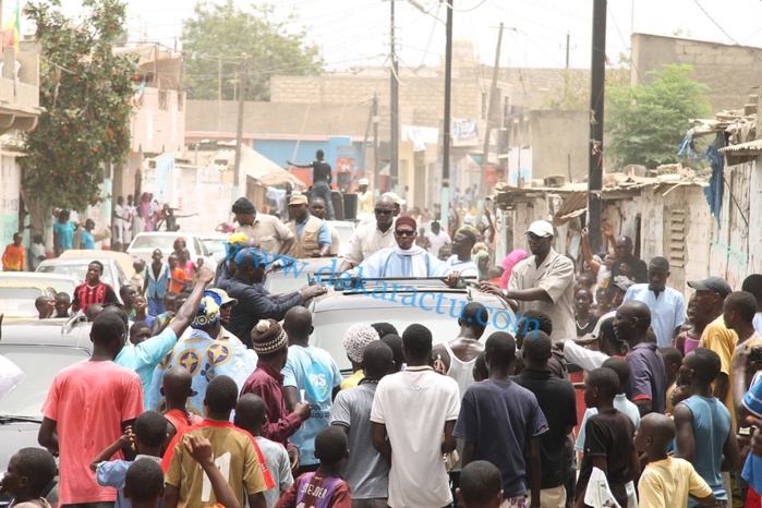 D'autres images de la caravane de Abdoulaye Wade et du parti démocratique sénégalais